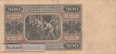 Poland - 500  Zlotych (#140-1_F)