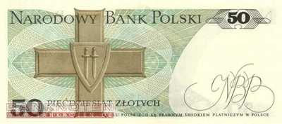 Poland - 50  Zlotych (#142a_UNC)