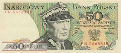 Polen - 50  Zlotych (#142c-86_XF)