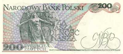 Poland - 200  Zlotych (#144c-86_UNC)