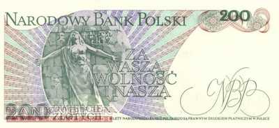 Polen - 200 Zlotych (#144c-88_UNC)