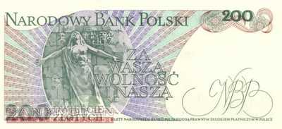 Poland - 200 Zlotych (#144c-88_UNC)