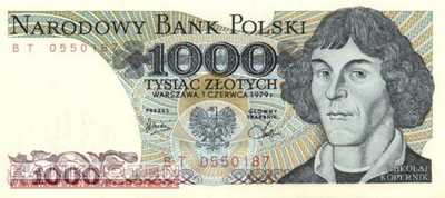 Polen - 1.000  Zlotych (#146b_UNC)