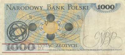 Polen - 1.000  Zlotych (#146c_VF)