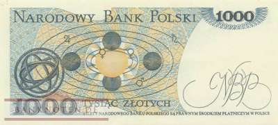 Poland - 1.000  Zlotych (#146c_XF)