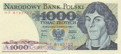 Polen - 1.000  Zlotych (#146c_AU)