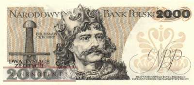 Polen - 2.000  Zlotych (#147c_UNC)