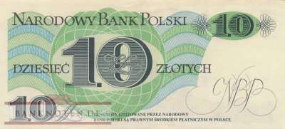 Poland - 10  Zlotych (#148a_XF)