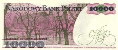 Poland - 10.000  Zlotych (#151b_UNC)