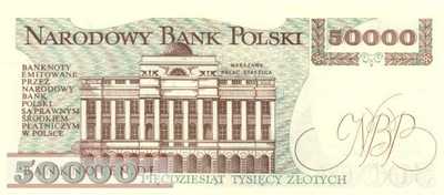 Poland - 50.000  Zlotych (#153a_UNC)