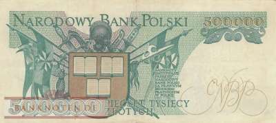 Polen - 500.000  Zlotych (#156a_VF)