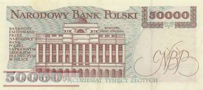 Polen - 50.000  Zlotych (#159a_VF)