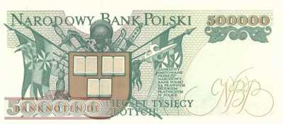 Poland - 500.000  Zlotych (#161a_UNC)