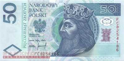 Polen - 50  Zlotych (#175a_UNC)