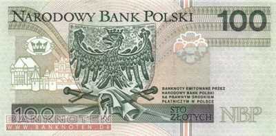 Polen - 100  Zlotych - Ersatzbanknote (#176R_UNC)