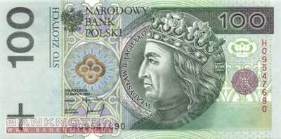 Poland - 100  Zlotych (#176a_UNC)