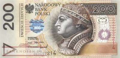 Polen - 200  Zlotych (#177a_UNC)