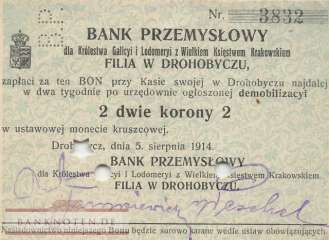 Polen - Drohobycz - 2  Korony - Notgeld (#972_XF)