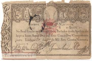 Portugal - 10.000  Reis (#028A-1_G)
