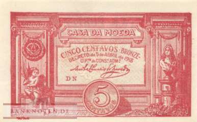 Portugal - 5  Centavos (#098_UNC)