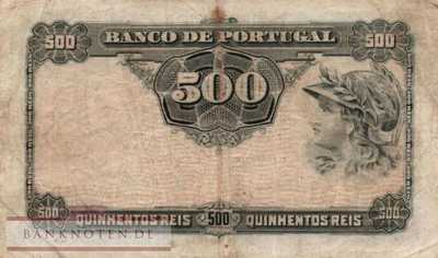 Portugal - 500  Reis (#105a-10_F)