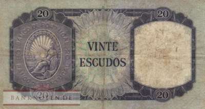 Portugal - 20  Escudos (#163a-U5_F)