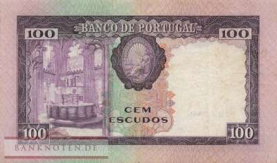 Portugal - 100  Escudos (#165a-2_VF)