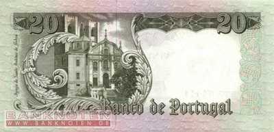 Portugal - 20  Escudos (#167b-5_UNC)