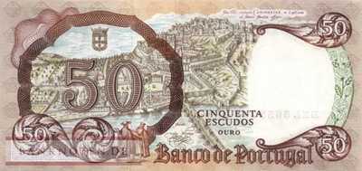 Portugal - 50  Escudos (#168-U5_XF)
