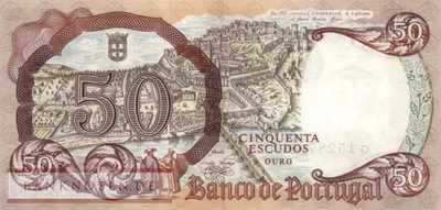 Portugal - 50  Escudos (#168-U9_AU)