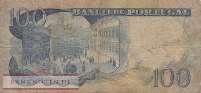 Portugal - 100  Escudos (#169a-5_VG)