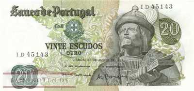 Portugal - 20  Escudos (#173-U12_UNC)