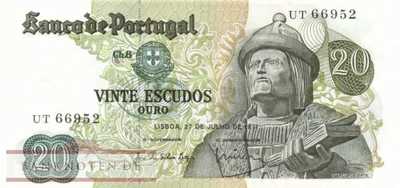 Portugal - 20  Escudos (#173-U2_UNC)