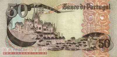 Portugal - 50  Escudos (#174a-U2_VF)
