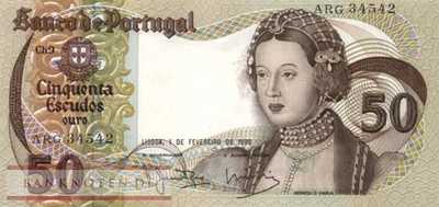 Portugal - 50  Escudos (#174b-8_UNC)