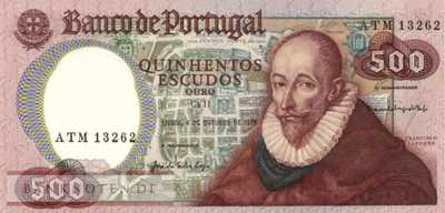 Portugal - 500  Escudos (#177-U8_UNC)