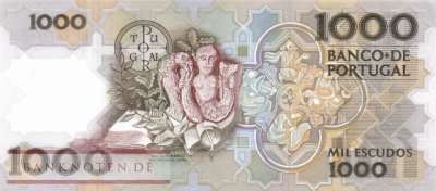 Portugal - 1.000  Escudos (#181i-1_UNC)