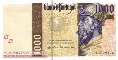 Portugal - 1.000  Escudos (#188d_UNC)