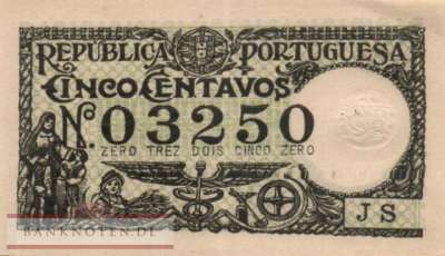 Portugal - Santa Casa da Misericordia - 5  Centavos (#901_XF)
