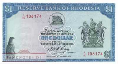 Rhodesien - 1  Dollar (#030k_UNC)