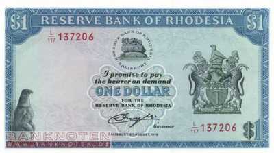 Rhodesien - 1  Dollar (#038_UNC)
