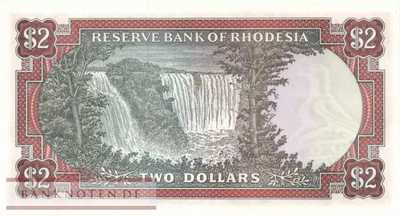 Rhodesien - 2  Dollars (#039b_UNC)