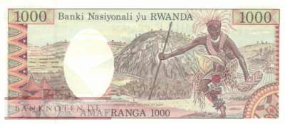 Rwanda - 1.000  Francs (#014a_AU)