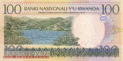 Ruanda - 100  Francs (#029a_UNC)