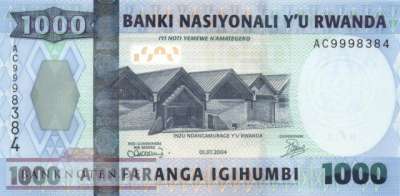 Rwanda - 1.000  Francs (#031a_UNC)