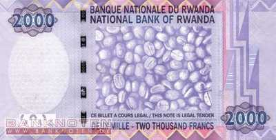 Ruanda - 2.000  Francs (#036_UNC)