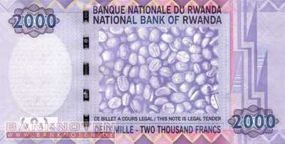 Rwanda - 2.000  Francs (#036_UNC)