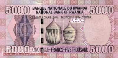 Ruanda - 5.000  Francs (#037_UNC)