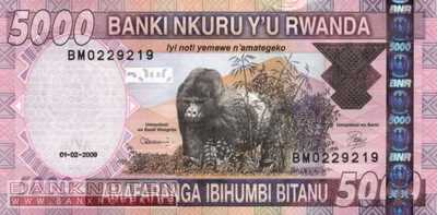 Rwanda - 5.000  Francs (#037_UNC)