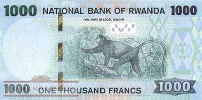 Rwanda - 1.000  Francs (#039b_UNC)